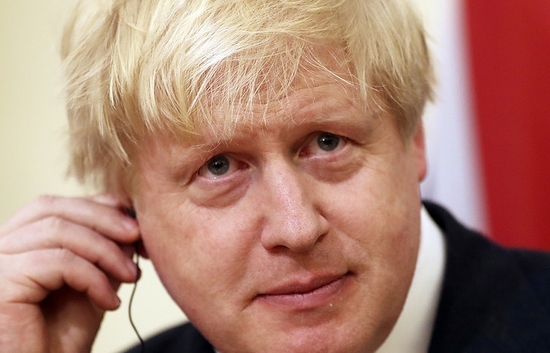 Ngoại trưởng Anh Boris Johnson