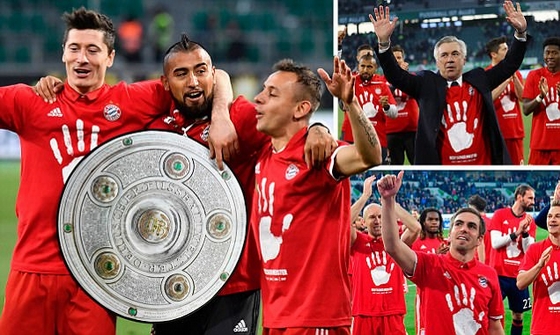 Bayern lần thứ 5 liên tiếp vô địch Bundesliga!