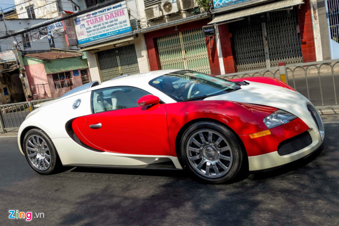 Bugatti Veyron từng thuộc sở hữu của Minh Nhựa là siêu xe đắt thứ hai Việt Nam. Ảnh:TNTBros.