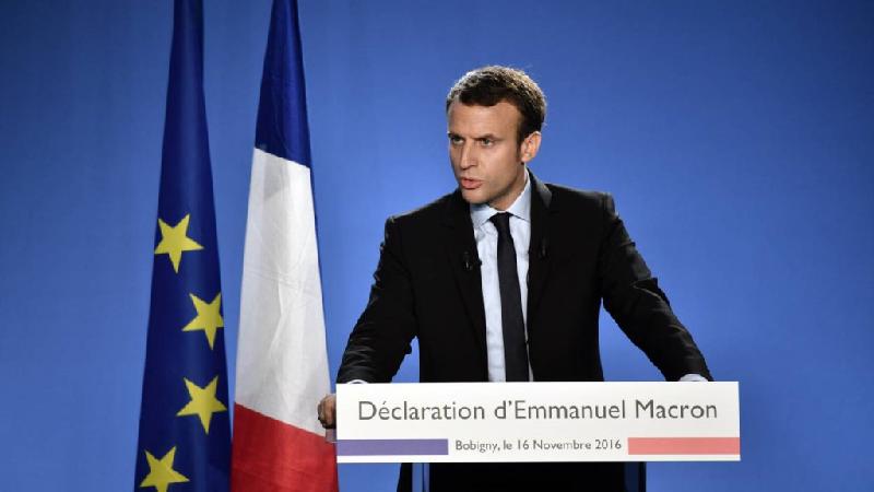 Ngày 16/11/2016, ông Macron tuyên bố tranh cử tổng thống. Chưa đầy 6 tháng sau, ông trở thành người đứng đầu nước Pháp với 65,5% phiếu bầu. Ở độ tuổi 39, ông là tổng thống trẻ nhất trong lịch sử của quốc gia này. Ảnh: 