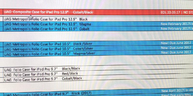 Thông số kỹ thuật được cho là của iPad Pro