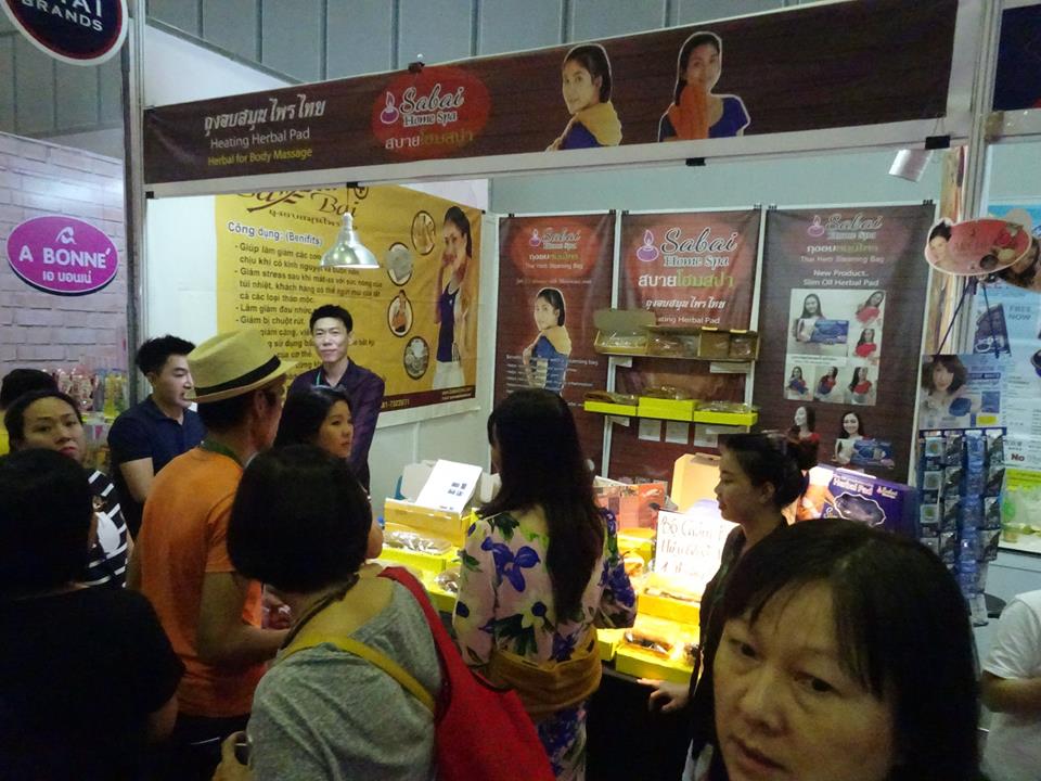Tại Hội chợ hàng Thái Lan năm 2016