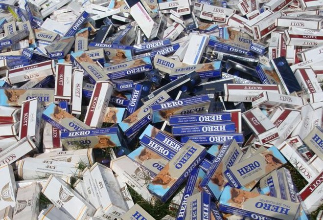 Lo ngại hệ lụy, doanh nghiệp kiến nghị Chính phủ tiêu hủy thuốc lá nhập lậu