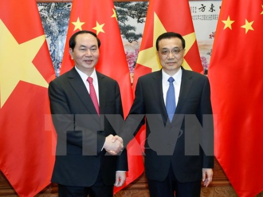 Nội dung quan trọng ngày làm việc của Chủ tịch nước Trần Đại Quang tại Trung Quốc