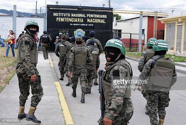 Lực lượng cảnh sát Honduras. (Nguồn: Getty Images)