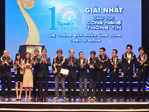 Giải Nhất Nhân tài Đất Việt 2014 được Google đề cử Top 5 ứng dụng tốt nhất