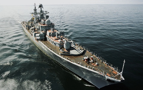 Ngắm lô tàu chiến &quot;khủng&quot; nhất bảo vệ lãnh hải tây bắc Nga