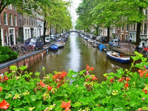 Amsterdam là thành phố của người đi xe đạp thực thụ, mặc dù đạp xe dọc theo những con đường mê cung có thể hơi hỗn loạn. Trung thành với việc đi bộ và du khách sẽ không phải thất vọng. Các kênh đào hiền hòa tạo nên khung cảnh hoàn hảo để khám phá quảng trường Jordaan và Rembrandtplein. Ghé vào Phố Đèn Đỏ nếu du khách cần - chỉ để nói rằng du khách đã đến đó. Nhà Anne Frank là một trong những trải nghiệm xúc động nhất mà khách du lịch có thể có và Bảo tàng Van Gogh tự hào có một bộ sưu tập các tác phẩm giật gân.