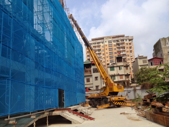 Dự án chung cư 62 Nguyễn Huy Tưởng, Thanh Xuân, HN đang nợ 49 tỷ đồng tiền sử dụng đất