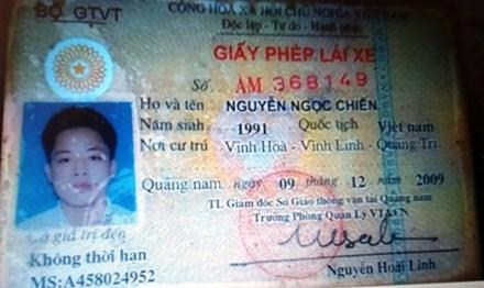 Đối tượng tông chết CSGT Nguyễn Ngọc Chiến đã bị khởi tố.