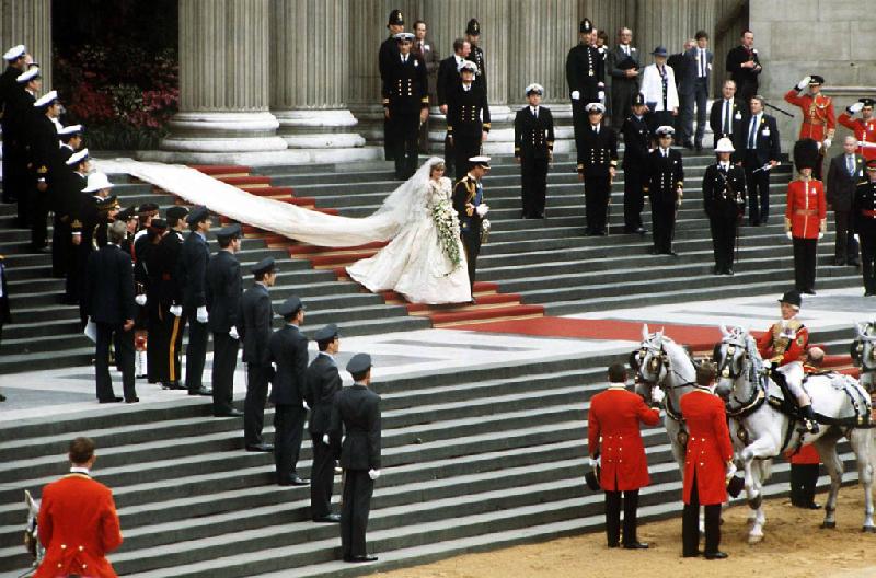 Vào năm 1981, Nhà thờ chính tòa Thánh Paul từng diễn ra một lễ cưới hoàng gia đẹp như cổ tích giữa Thái tử Anh Charles và Công nương Diana. Ảnh: Barbara. 