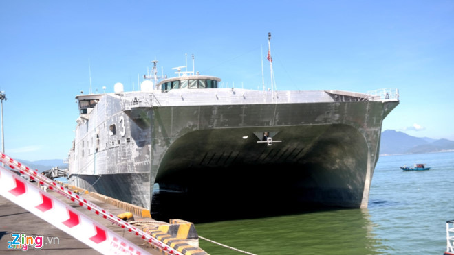 Tàu viễn chinh cao tốc của Hải quân Mỹ sẽ đến Đà Nẵng