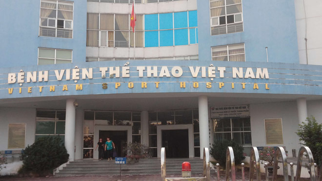 Bệnh viện Thể thao Việt Nam, nơi xảy ra sự việc