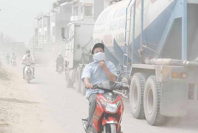 Mức độ ô nhiễm không khí ở Hà Nội cao gấp đôi TP Hồ Chí Minh 