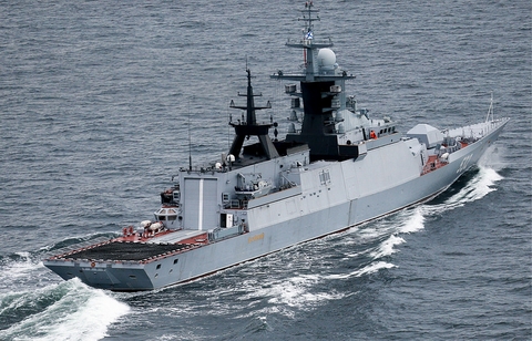 Loạt tàu chiến Nga tập trận rầm rộ ở Baltic