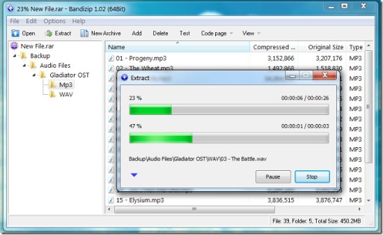 Bandizip: Đây là tiện ích lưu trữ miễn phí, nhẹ và nhanh cho Windows và là một giải pháp thay thế cho WinZip. Ứng dụng hỗ trợ chức năng kéo và thả, lưu trữ tốc độ cao, nén đa lõi, tạo file nén tự chạy, mã hóa file nén, kiểm tra lỗi file nén và hỗ trợ hầu hết các định dạng nén phổ biến hiện nay. 