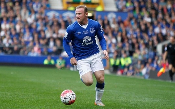 Rooney đã trở lại khoác áo Everton