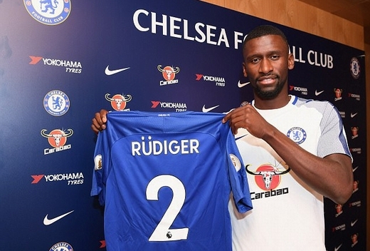 Rudiger tới Chelsea với giá chuyển nhượng 34 triệu bảng