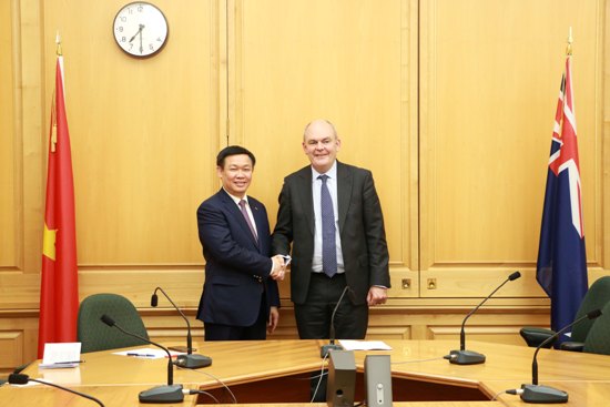 New Zealand sẽ hỗ trợ Việt Nam trong tái cơ cấu tài chính, ngân hàng