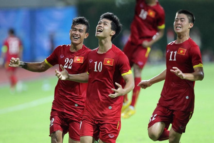 U23 Việt Nam từng lọt vào bán kết SEA Games 28. Ảnh: TL