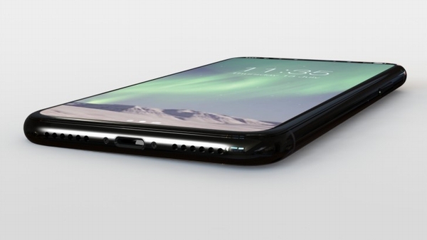 Viền màn hình OLED cỡ 5,8 inch của sản phẩm này rất mảnh chỉ khoảng 4mm ở tất cả các cạnh. Nhờ đó dù kích cỡ màn hình lớn nhưng iPhone 8 vẫn cầm vừa vặn trong lòng bàn tay hơn so với siêu phẩm mới nhất của Samsung. 