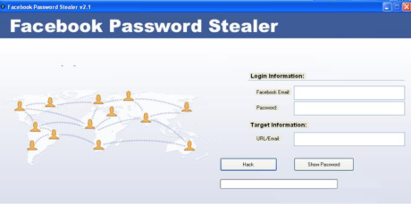Hiểm họa từ phần mềm đánh cắp mật khẩu Facebook