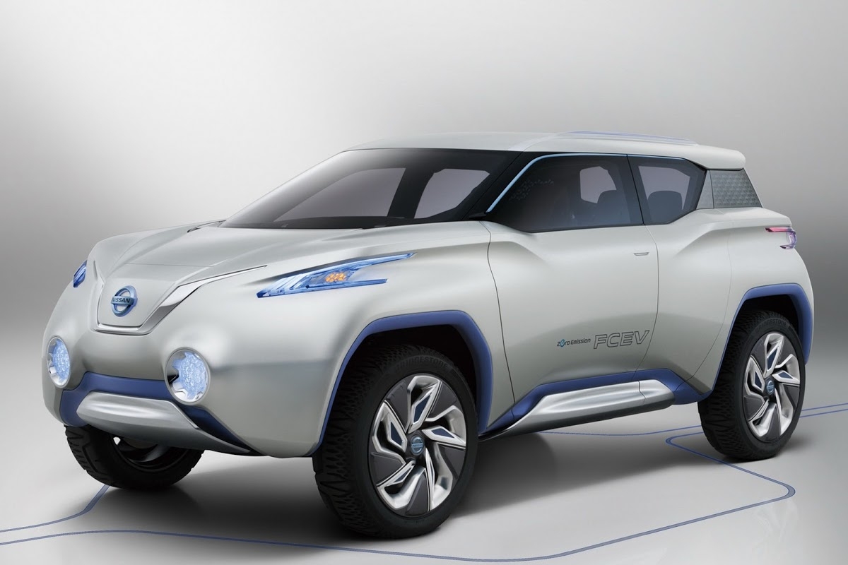 Chiếc SUV ý tưởng Nissan TeRRA ra mắt tại Triển lãm Paris 2012.