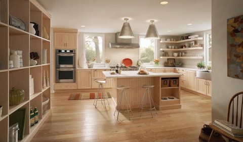 Sàn bếp ở chung cư nên làm sàn gỗ hay lát gạch men là tốt nhất?