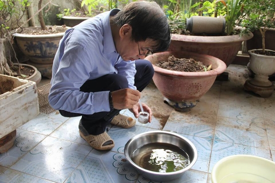 Hà Nội: Phát hiện hơn 400.000 dụng cụ chứa nước có bọ gậy