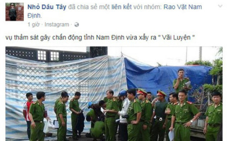 Sự thật thông tin 'thảm án 8 người chết ở Nam Định'