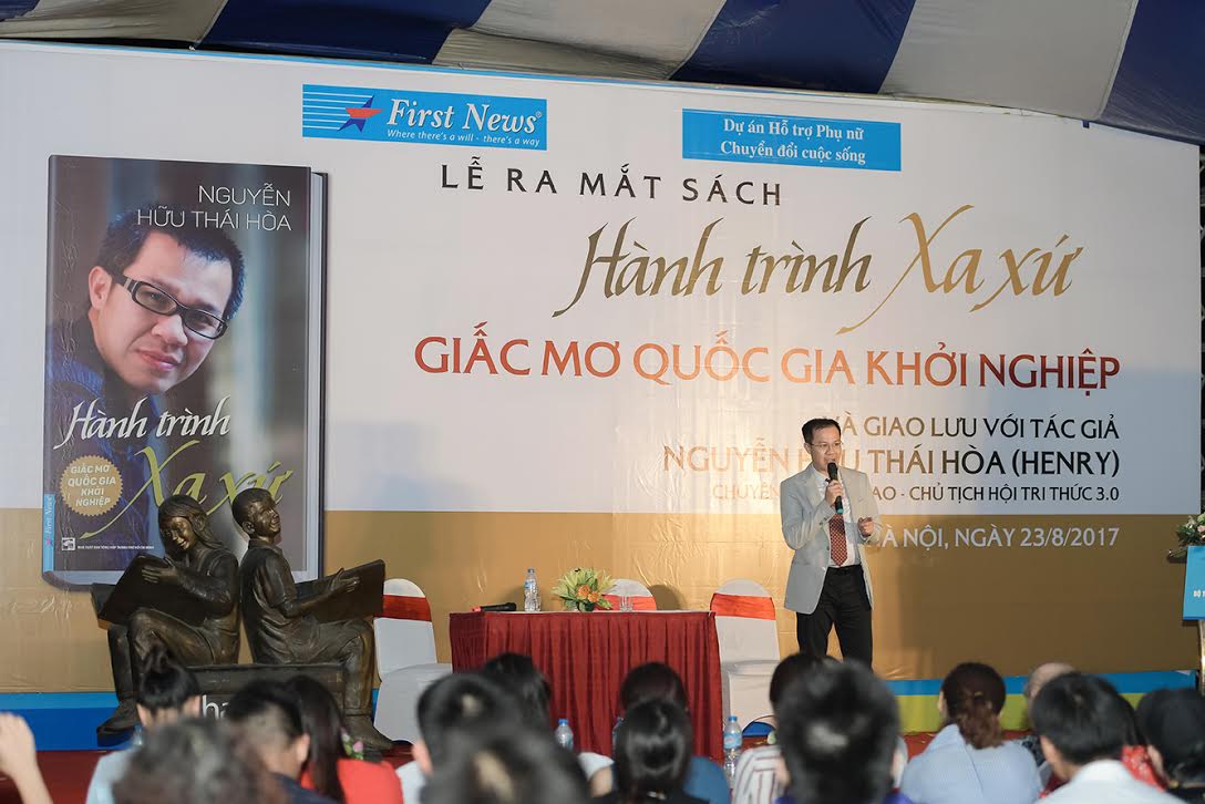 Tác giả Nguyễn Hữu Thái Hòa chia sẻ những bài học kinh nghiệm rất thực tế và bổ ích trên con đường lập thân của mình