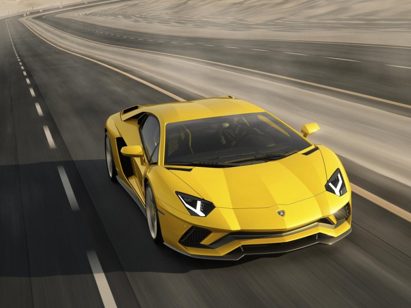 Một phiên bản siêu xe Lamborghini Aventador.