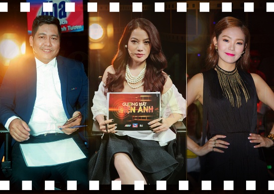 Bộ ba ban giám khảo: Nhà sản xuất - diễn viên điện ảnh Trương Ngọc Ánh, đạo diễn NSƯT Đức Thịnh và nữ diễn viên – ca sĩ Minh Hằng.  