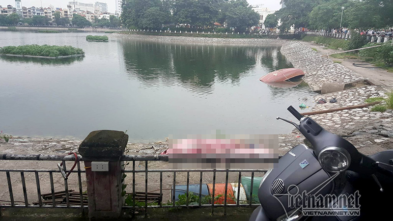 Hà Nội: Nam thanh niên chết đuối ở hồ Hoàng Cầu