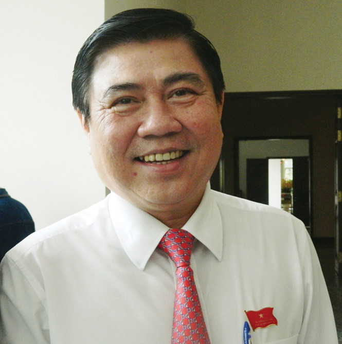 Ông Nguyễn Thành Phong, Chủ tịch UBND TPHCM.