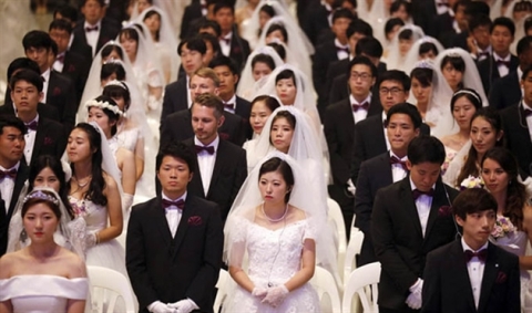 Thế giới đó đây: 8.000 người kết hôn tập thể