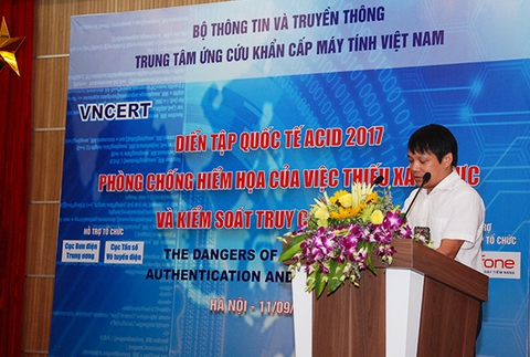 Ông Nguyễn Đình Tuấn – đại diện Tổng công ty viễn thông Mobifone nhận định, các tình huống được đưa ra trong chương trình ACID 2017 hoàn toàn phù hợp với tình hình thực tế mà các doanh nghiệp thường xuyên gặp phải.