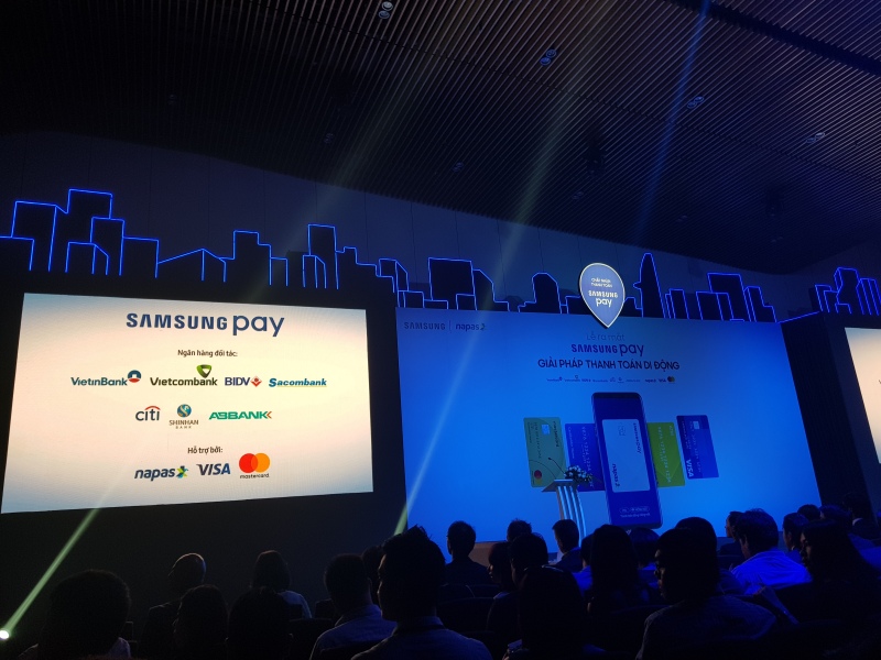 Thẻ ATM của 7 ngân hàng có thể thanh toán qua ứng dụng Samsung Pay