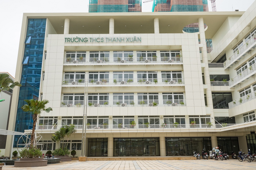 Trường THCS Thanh Xuân nằm trong khuôn viên dự án Imperia Garden