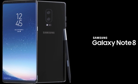 Samsung Galaxy Note 8 (giá dự kiến 22,49 triệu đồng). Samsung Galaxy Note 8 có hai bản màu vàng đồng và đen để người dùng lựa chọn. Máy được trang bị màn hình super AMOLED, 6.3-inch, Quad HD (2K); chạy trên hệ điều hành Android 7.1. Samsung trang bị cho Samsung Galaxy Note 8 2 camera sau 12 MP, 1 camera trước 8 MP. “Trái tim” của siêu phẩm là CPU Exynos 8895 8 nhân 64-bit; RAM 6 GB cùng bộ nhớ trong 64 GB; có thể mở rộng với thẻ nhớ MicroSD, hỗ trợ tối đa 256 GB.