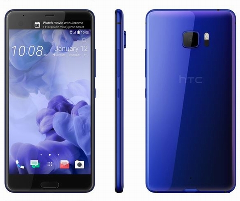HTC U Ultra Sapphire (16,99 triệu đồng). HTC U Ultra Sapphire được trang bị màn hình 5.7-inch với độ phân giải Quad HD (1440 x 2560p) cho mật độ điểm ảnh lên đến 513 ppi. Màn hình thứ 2 đặt ở phía trên, bên phải camera selfie với chất lượng 1040x160p. HTC U Ultra được xuất xưởng với Android 7.0 Nougat cùng giao diện người dùng HTC Sense. Thiết bị sẽ được trang bị vi xử lý Snapdagon 821, RAM 4 GB, bộ nhớ trong 128 GB cùng với khay cắm thẻ nhớ hỗ trợ mở rộng lên đến 2 TB.