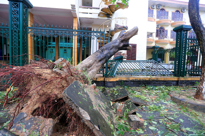 Tại Nghệ An, vùng ven khi bão đi qua, đã có một người chết, một người bị thương, cùng hơn 200 nhà bị tốc mái hư hỏng. 11 ki ốt tại Cửa Hội, thị xã Cửa Lò, trúng luồng gió lốc đã bị san phẳng.