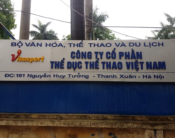 Xử lý dứt điểm sai phạm tại công ty CP Thể dục thể thao VN