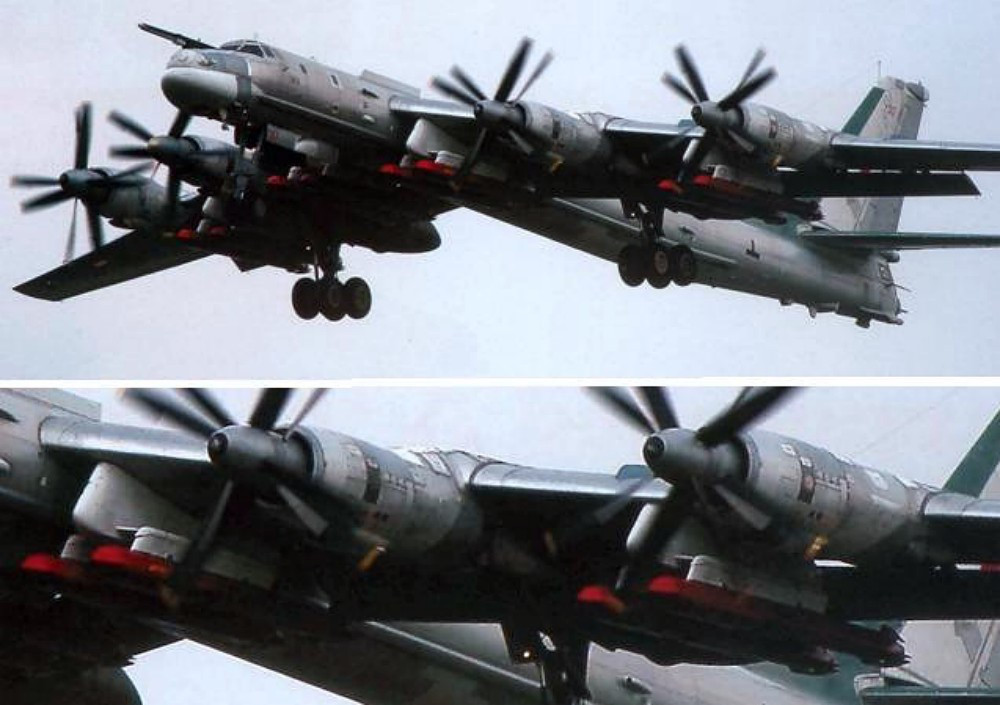  Tu-95 có khả năng mang tải lớn, sức tấn công hủy diệt mạnh mẽ, tốc độ cao.