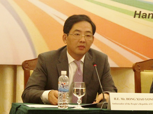 Đại sứ Đặc mệnh toàn quyền nước Cộng hòa Nhân dân Trung Hoa tại Việt Nam Hồng Tiểu Dũng