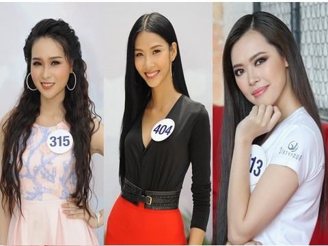 Hoàng Thùy lọt Top 70 người đẹp vào vòng bán kết Hoa hậu Hoàn vũ Việt Nam 2017