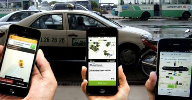 Taxi truyền thống tố Uber, Grab vi phạm các quy định và cạnh tranh không lành mạnh (ảnh minh họa)