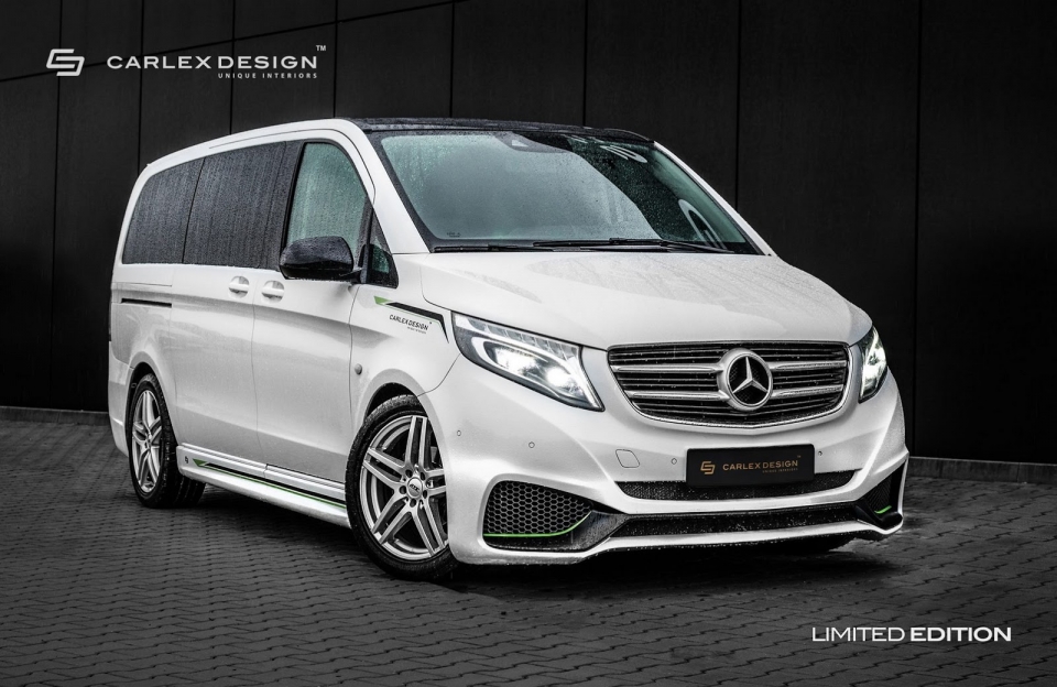Ngắm Mercedes-Benz V-Class dưới 'bàn tay' hãng độ Carlex Design