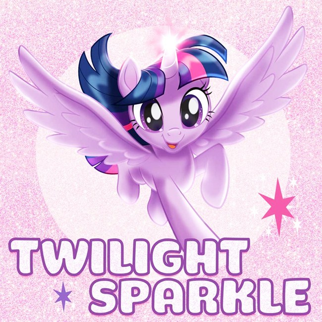 Công chúa Twilight Sparkle thông minh: Công chúa Twilight Sparkle là cô bé đại diện cho những điều kì diệu của phép thuật. Cô bé rất xinh đep, giỏi giang, và luôn đối xử rất tốt với những người bạn của mình