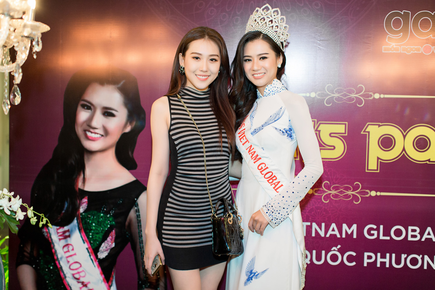 Hoa hậu Hoàng Kim và Hoa hậu Quốc Phương